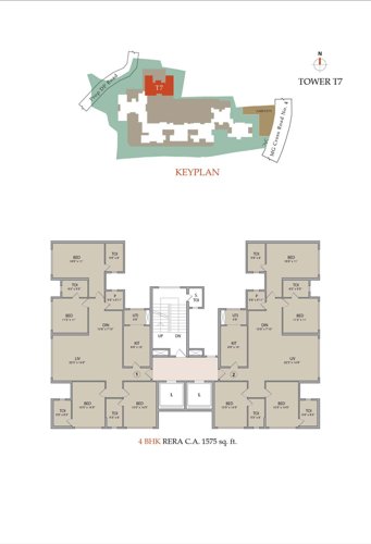  la-serena-tower-5-tower-6-and-tower-7 Tower 7 Cluster Plan