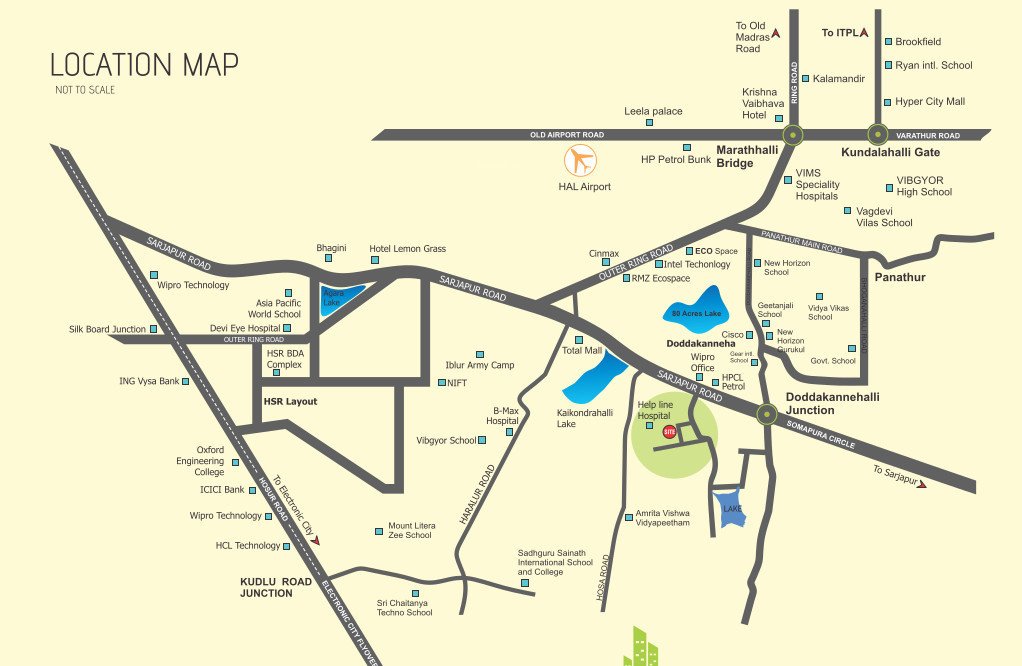  k residency Location Plan