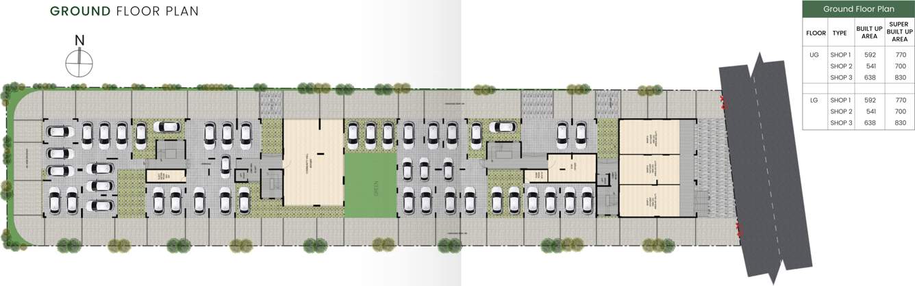  grand courtyard Grand Courtyard Ground Cluster Plan