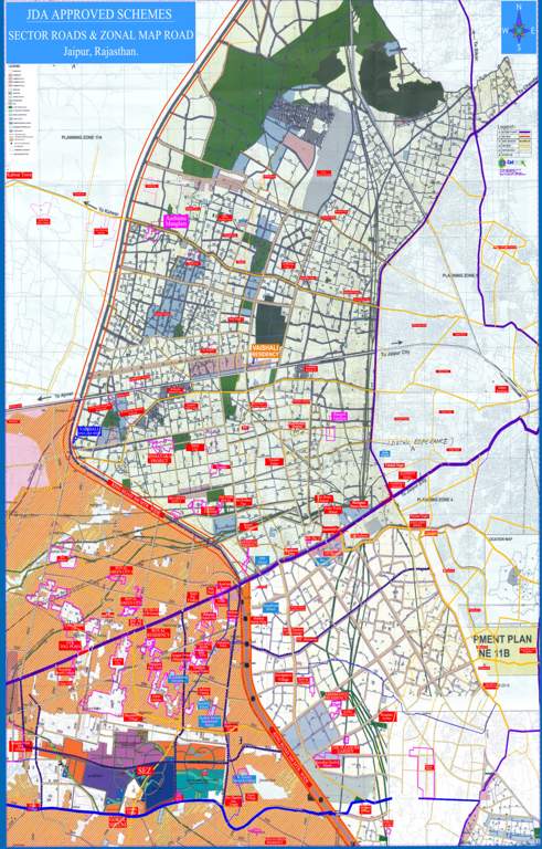  vaishali residency Location Plan