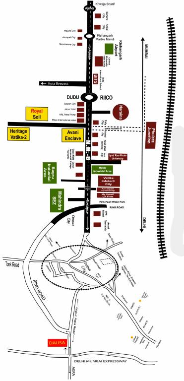  royal soil Location Plan