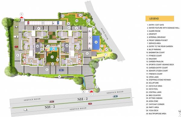 Master Plan barsana-royale Master Plan