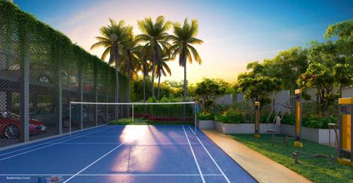Badminton Court barsana-royale Badminton Court