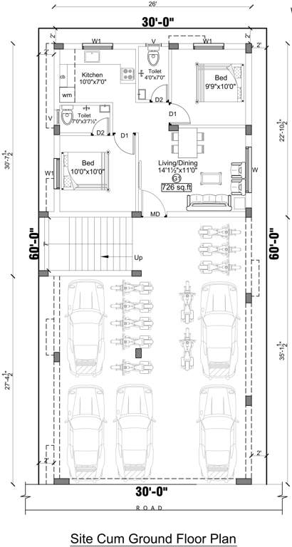  vishvaatmaa Vishvaatmaa Cluster Plan For Ground Floor