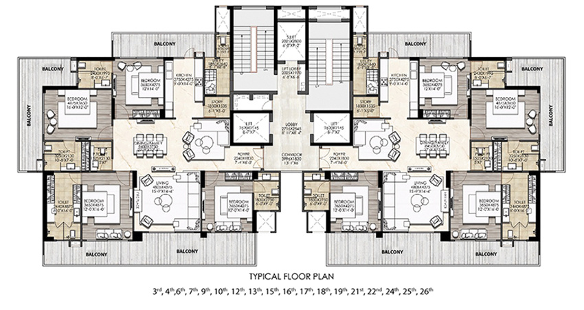  the icon 79 The Icon 79 Cluster Plan