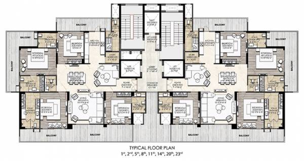 the-icon-79 The Icon 79 Cluster Plan
