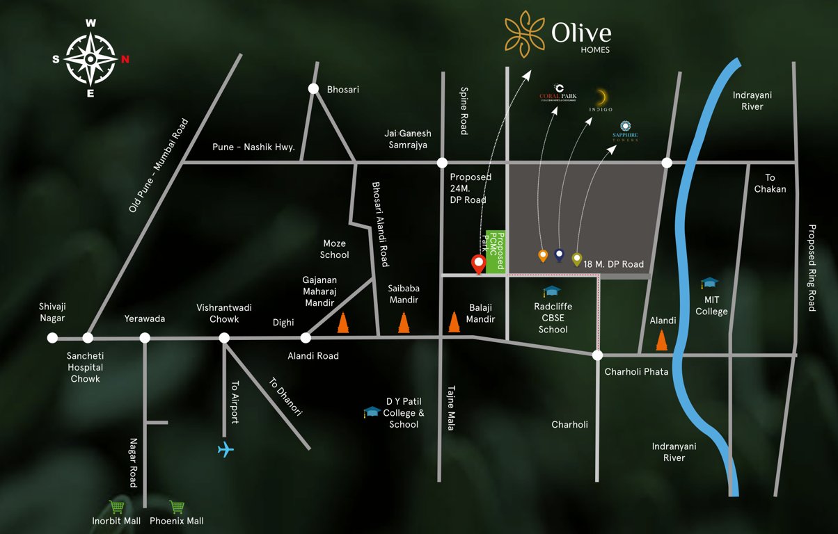 olive homes 1  Location Plan