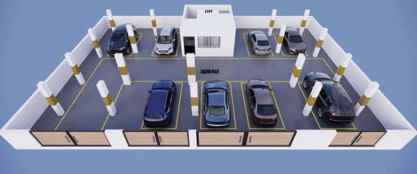  vega-4 Block AB,C Cluster Plan For Ground Floor