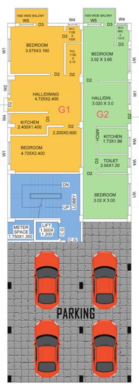  shivalay Shivalay Cluster Plan For Ground Floor