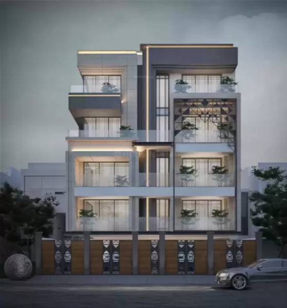 Elevation luxuary-builder-floor-56-kuhad Elevation