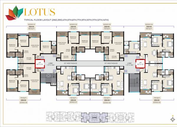  luxuria A Orchid Cluster Plan
