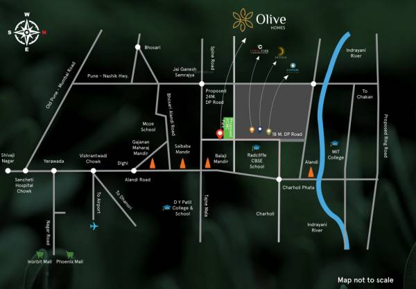  olive-homes-1 Location Plan