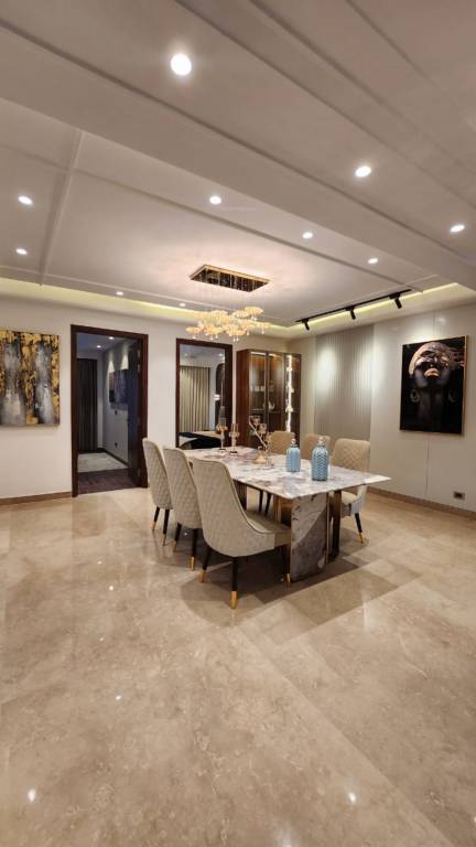  luxuary builder floor 49 kuhad Dining Area