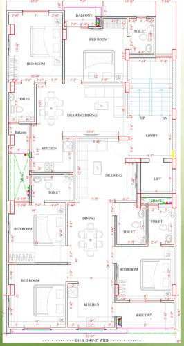 samskara Samskara Cluster Plan from 1st to 4th Floor