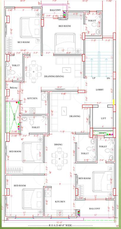  samskara Samskara Cluster Plan from 1st to 4th Floor