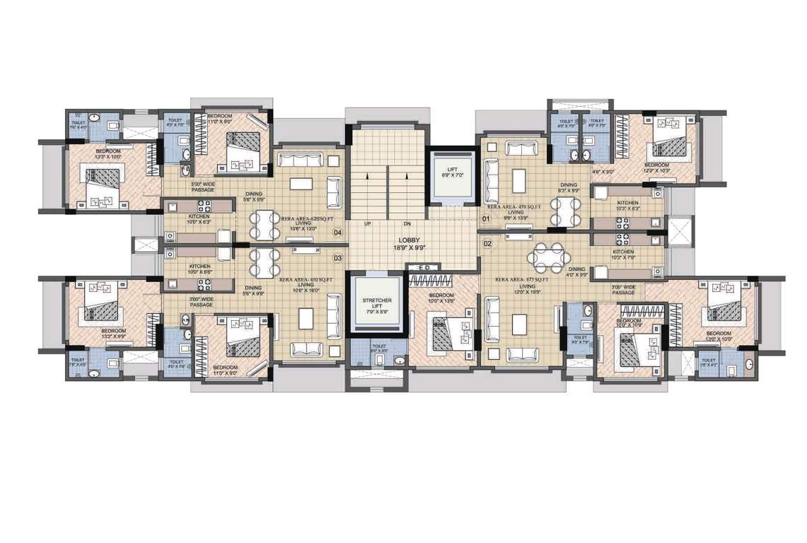  mulund giriraj chsl Mulund Giriraj Chsl Cluster Plan