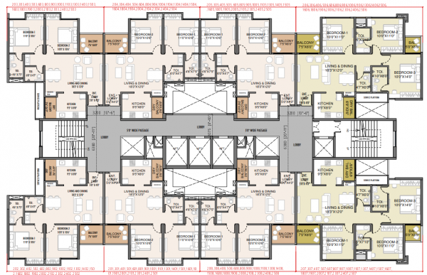 Building E Cluster Plan rahul-downtown-phase-ii Building E Cluster Plan