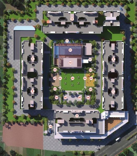 Master Plan rahul-downtown-phase-ii Master Plan