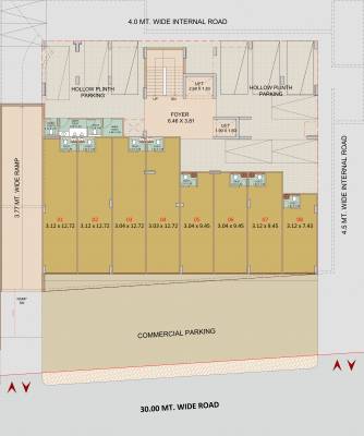  silver-stone-35 Silver Stone 35 Cluster Plan for ground Floor