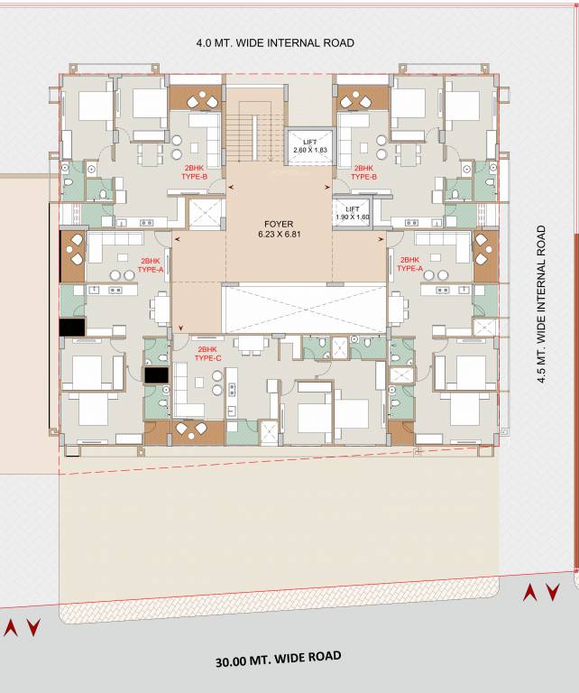  silver stone 35 Silver Stone 35 Cluster Plan from 1st to 7th Floor