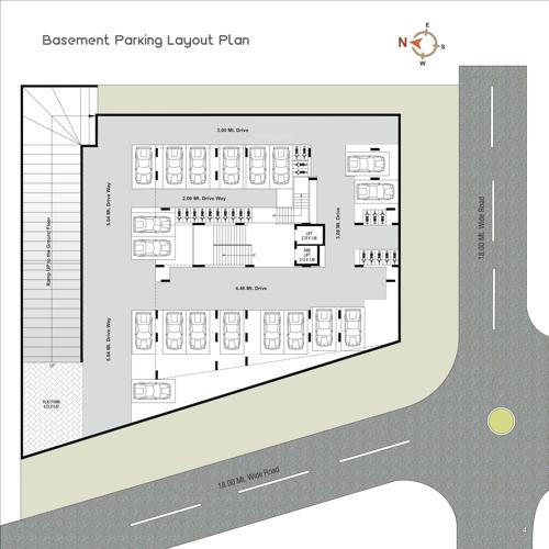  ganesha-48 Ganesha 48 Basement Floor Cluster Plan