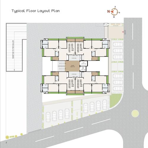  ganesha-48 Ganesha 48 Cluster Plan from 2nd to 12th Floor