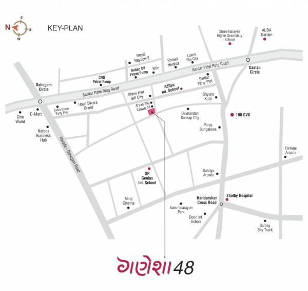  ganesha-48 Location Plan