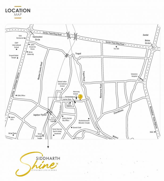  shine Location Plan
