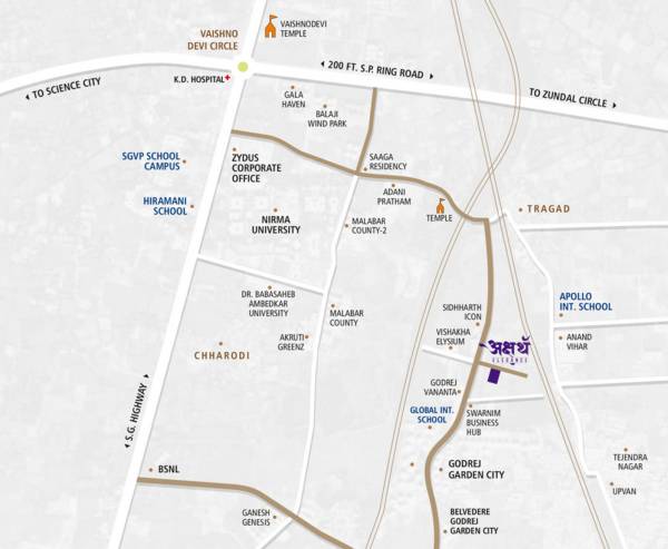  elegance Location Plan