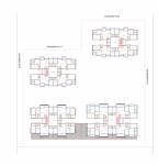  palasa Block A & B & C & D Cluster Plan for 2nd Floor