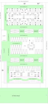  greens Block A,B,C,D Cluster Plan For Basement One