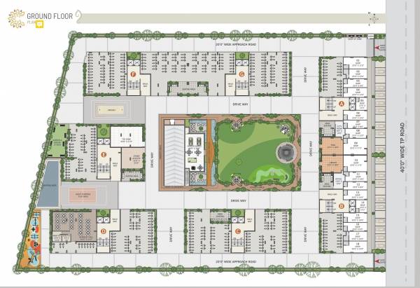  sahajanand-marigold Block A Cluster Plan