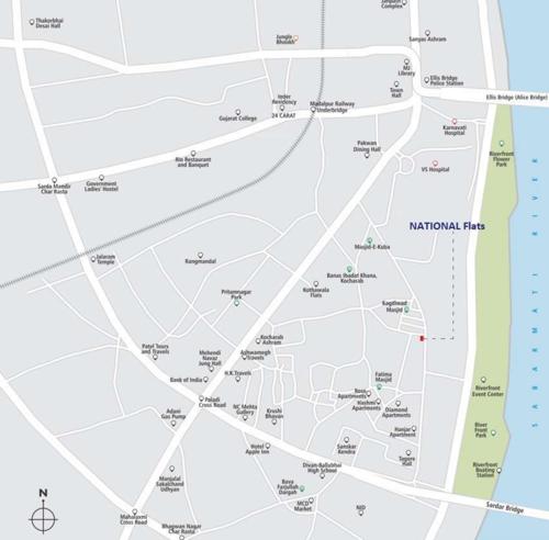 the-gujarat-national-flats-co-op-hou-soc-ltd Location Plan
