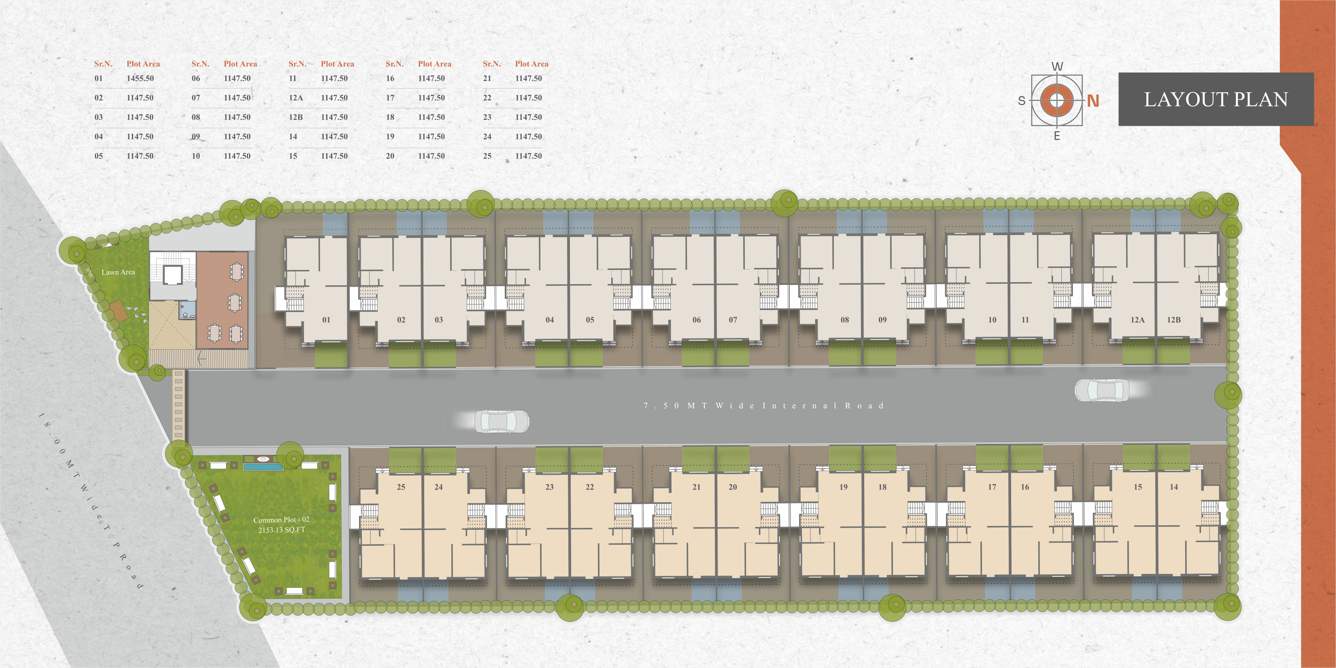  shantam villa Layout Plan