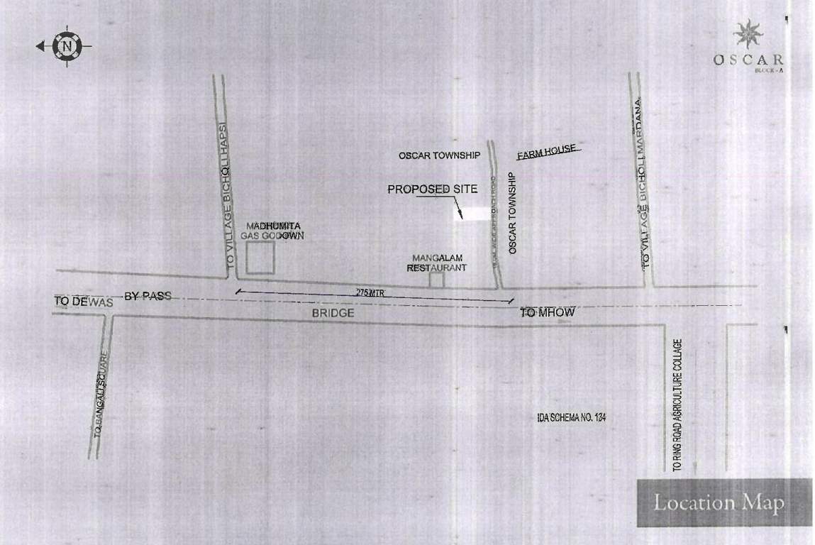  oscar block a Location Plan