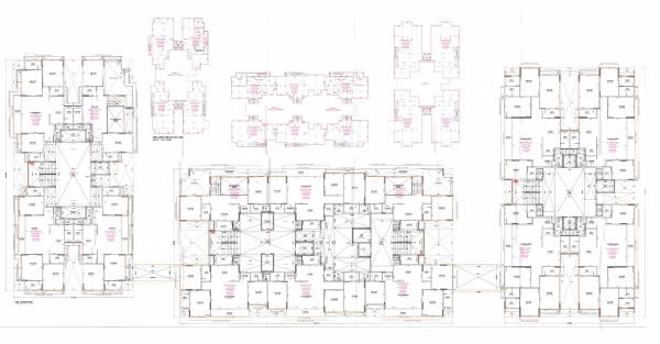  the-gate-by-dev-aashish Block A & B & C D Cluster Plan for 13th Floor