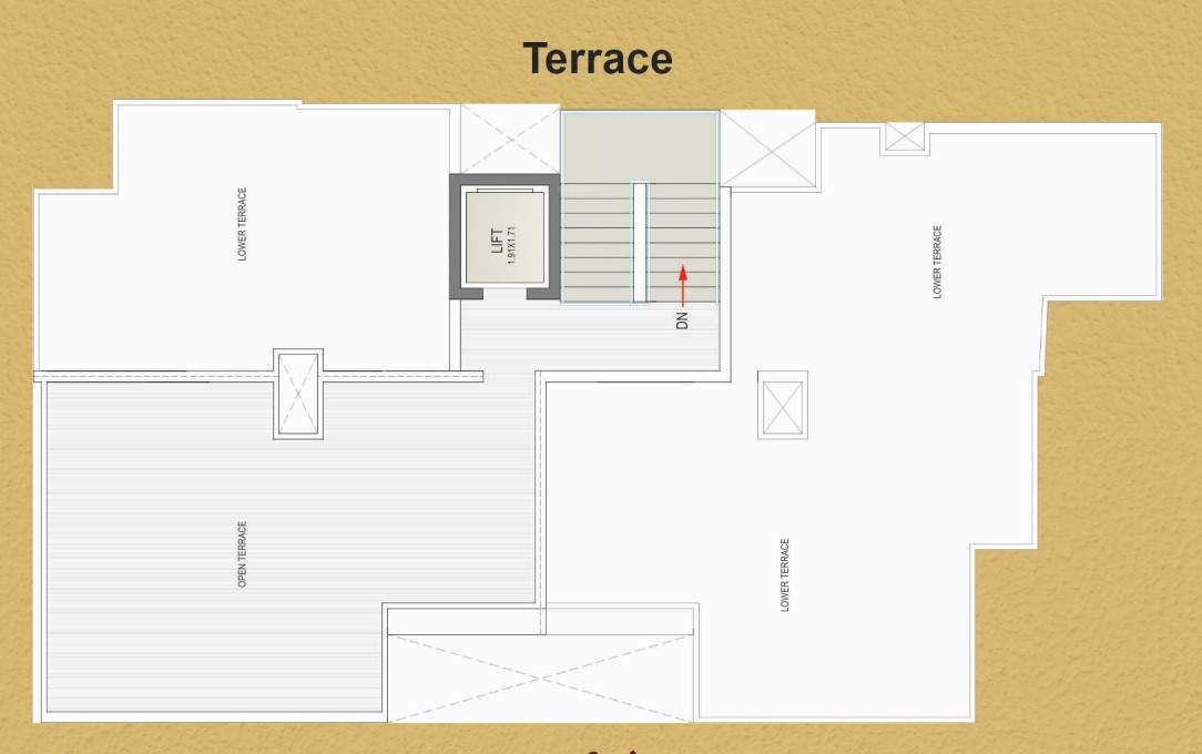  ishwar krupa residency Ishwar Krupa Residency Cluster Plan For Terrace