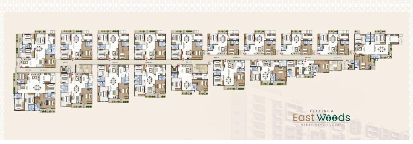 east woods Platinum East Woods Cluster Plan