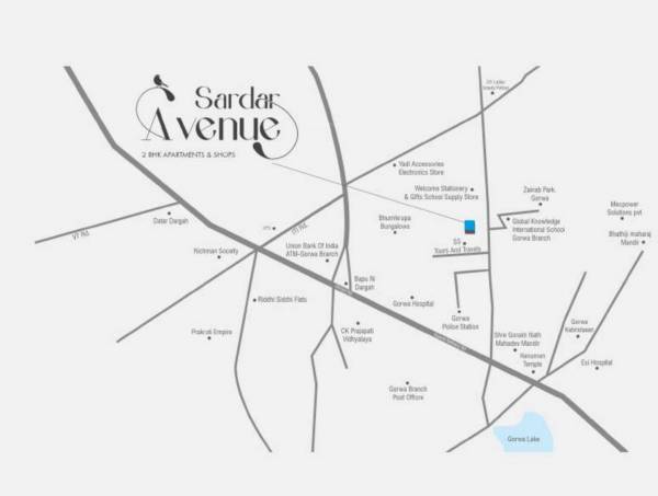  avenue Location Plan