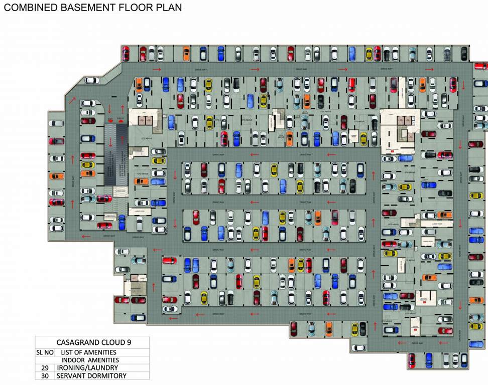  cloud 9 CasaGrand Cloud 9 Basement Cluster Plan