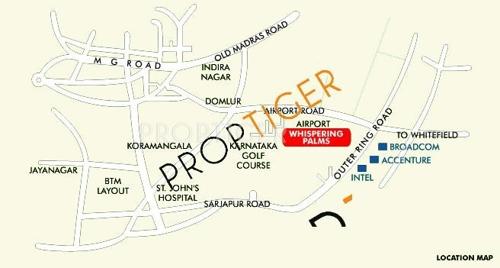  whispering-palms Images for Location Plan of Vaswani Whispering Palms