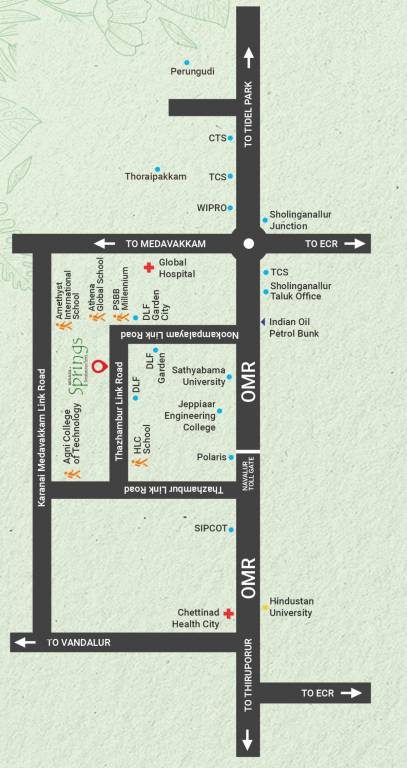  serasa springs Location Plan