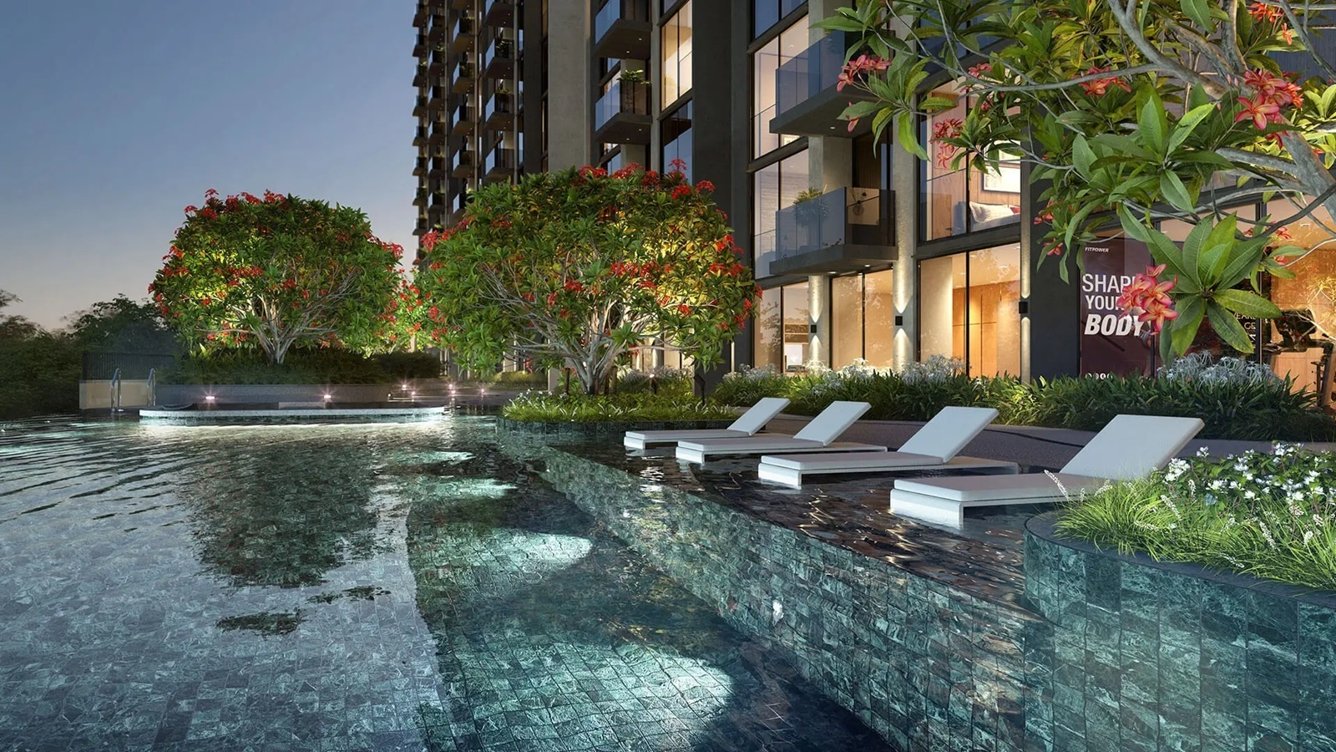 one meraki wing c and wing d Swimming Pool