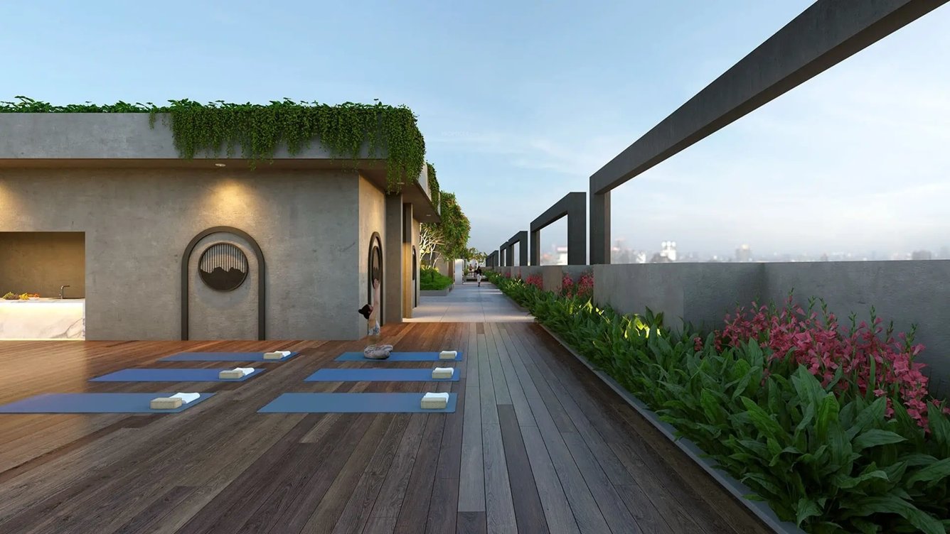 one meraki wing c and wing d Yoga/Meditation Area