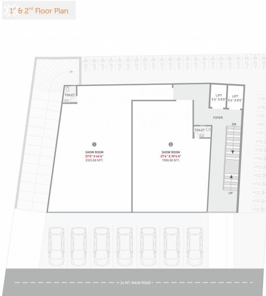  manor-maxx Manor Maxx Cluster Plan For 1st And 2nd Floor 
