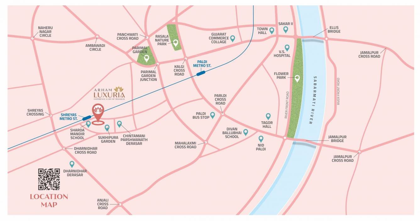  arham luxuria Location Plan