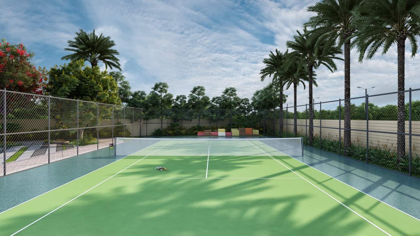  lakescape Tennis Court