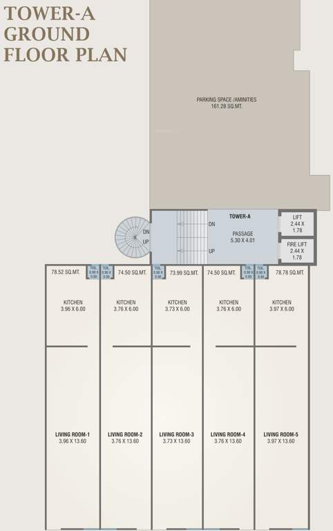  bellagio A Cluster Plan For Ground Floor