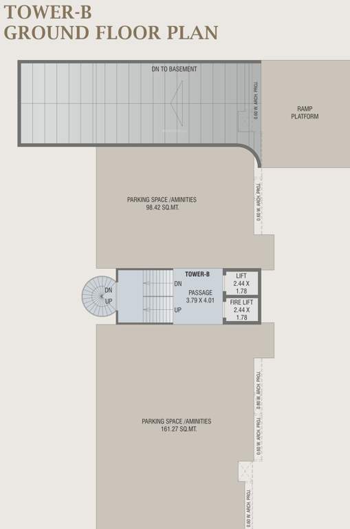  bellagio B Cluster Plan For Ground Floor