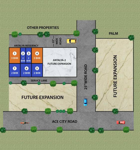  antalya-residency Layout Plan